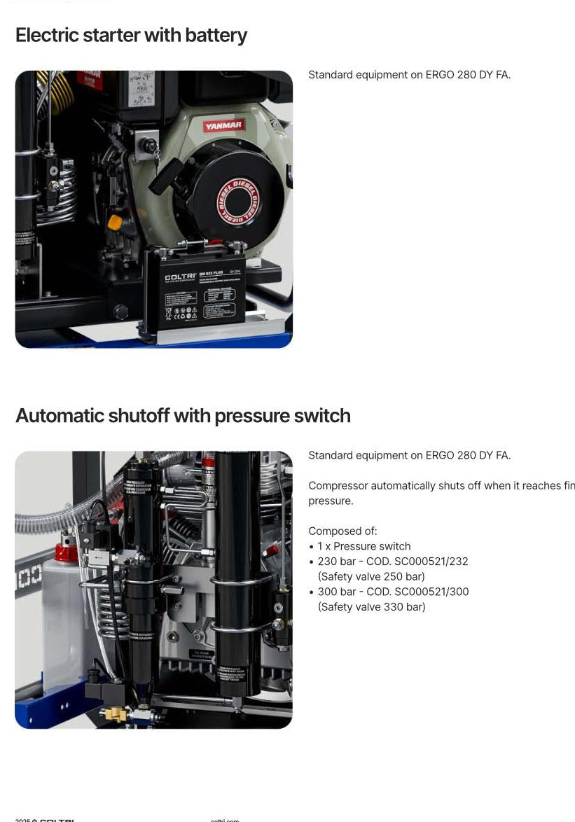 ERGO 280 mch-16 DY FA FULL AUTOMÁTICO
