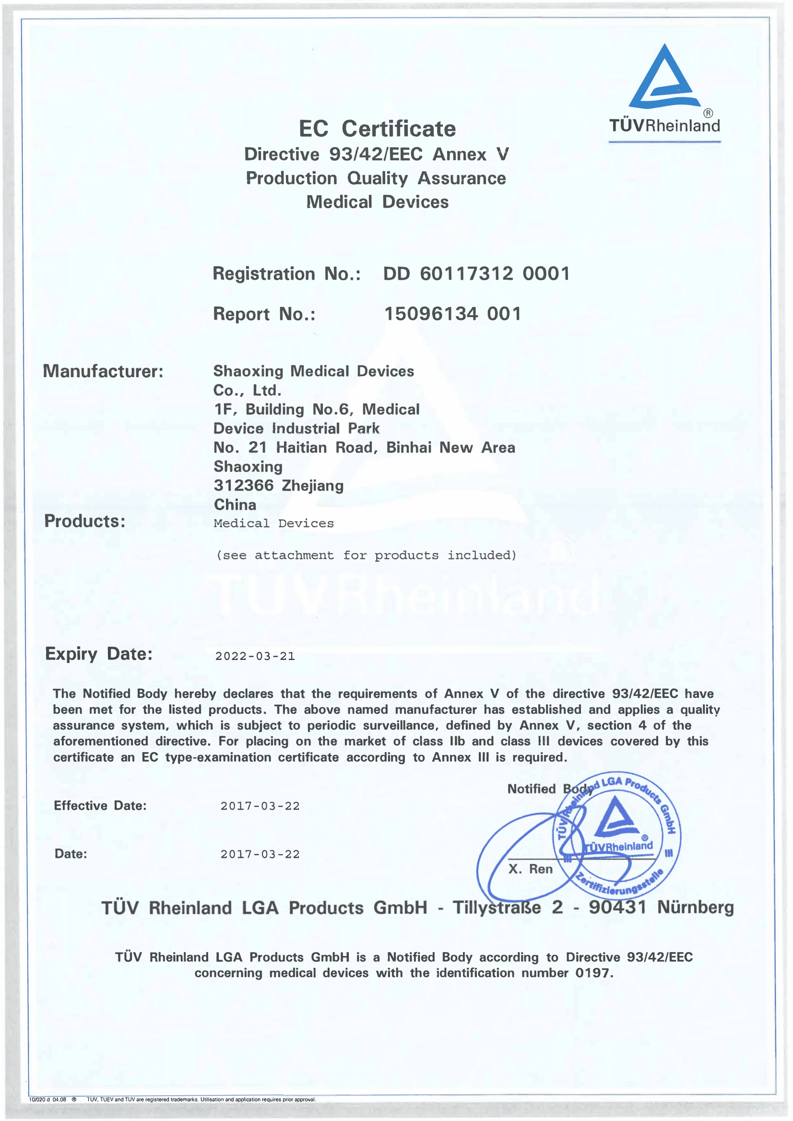CERTIFICADOS FILTROS FULL FACE