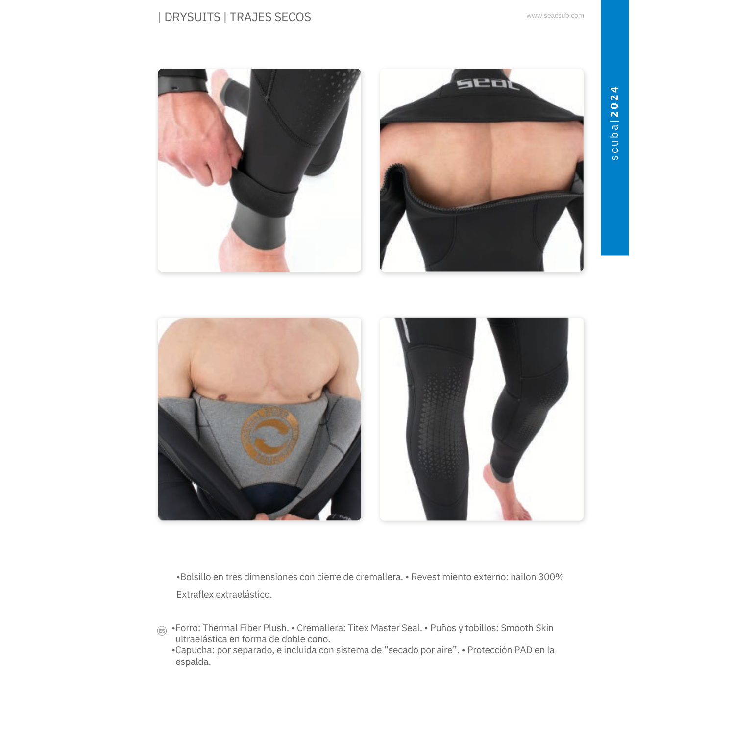 TRAJE SECO  WARM DRY 4 MM