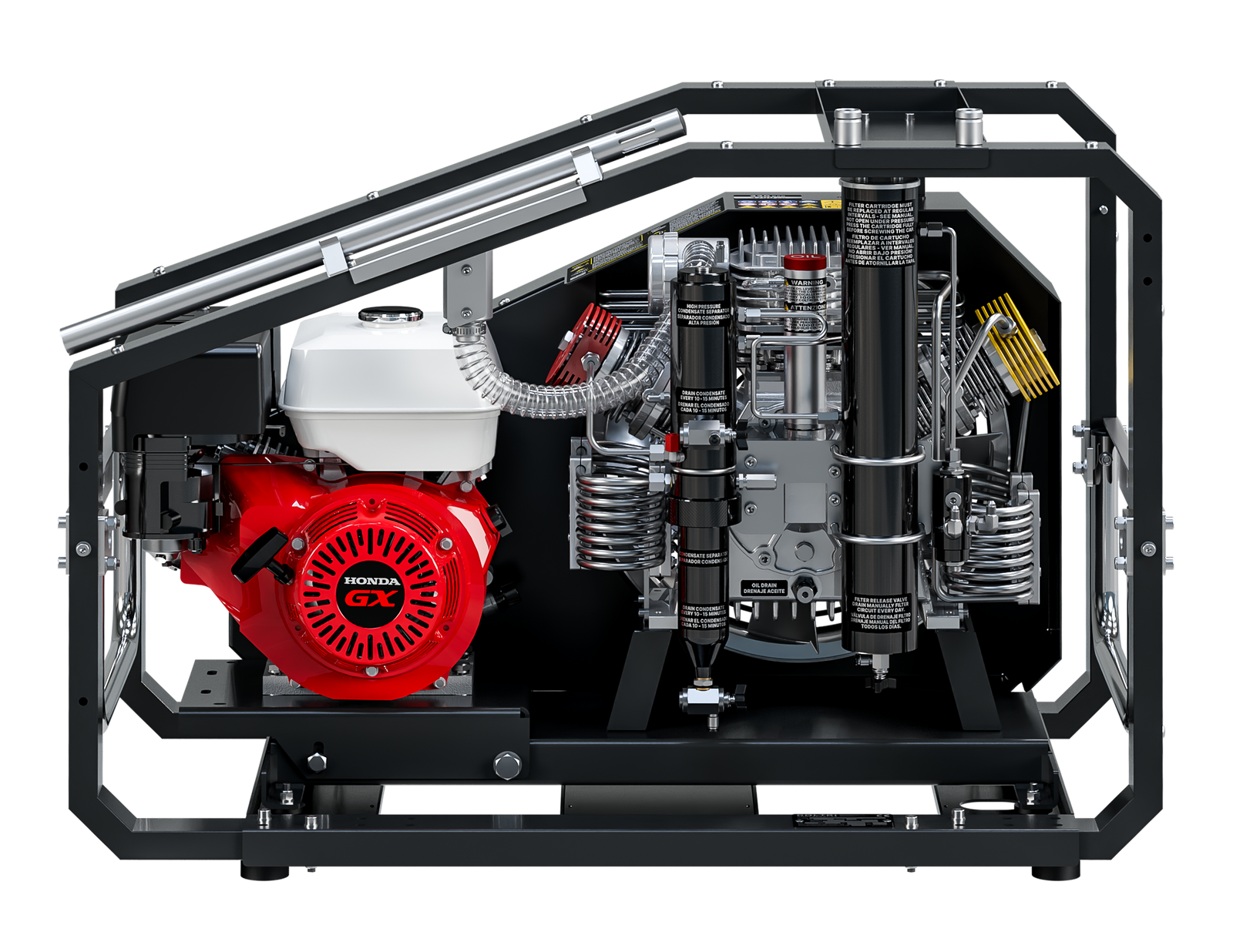 COMPRESOR ERGO  270 mch-16  BENCINERO motor honda