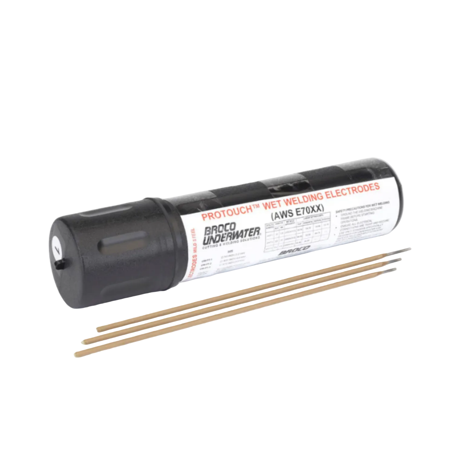 SOLDADURA SUBMARINA BROCO PRO TOUCH - ALTA CALIDAD 1/8" (95un x Tubo)