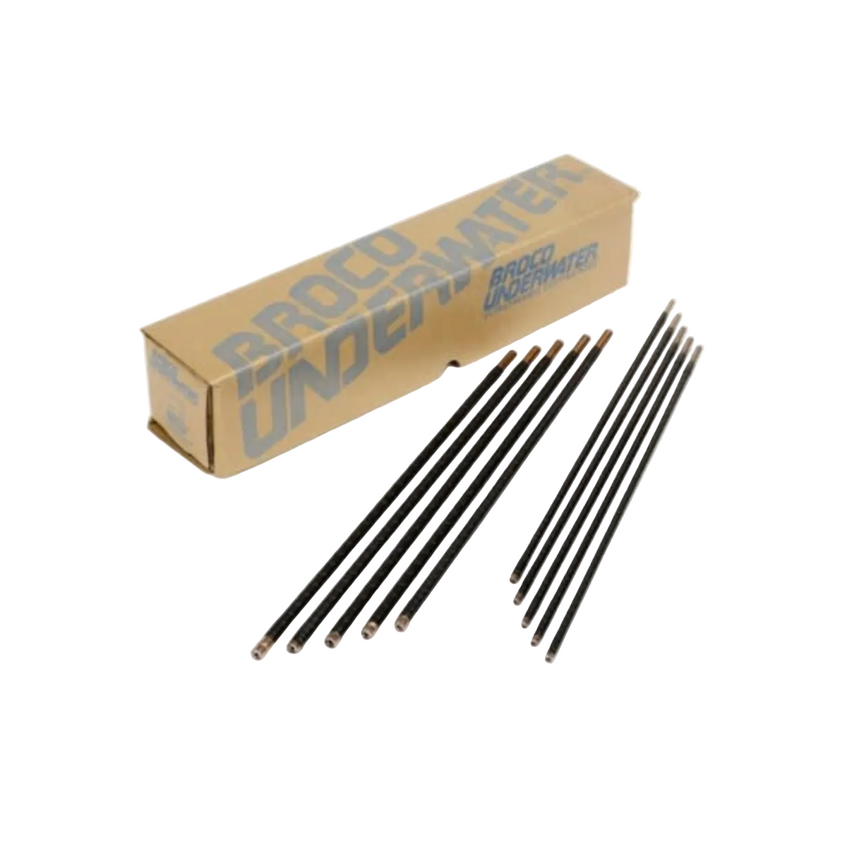 CAJA VARILLA DE CORTE SUBMARINO BROCO 3/8" x 18" L (50un x Caja)