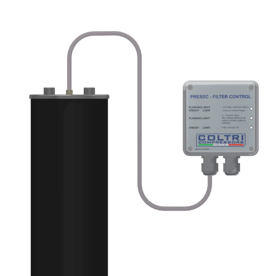 PRESEC Visual Filtration Saturation Indicator