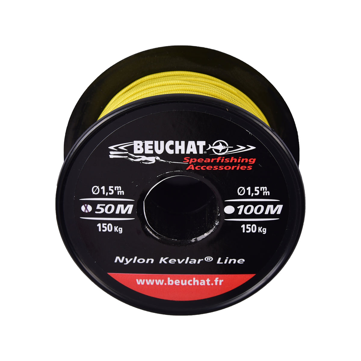 Carrete Nylon Kevlar Amarillo