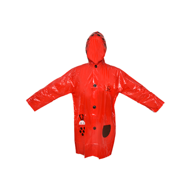 CHAQUETA IMPERMEABLE ROJO CHINITA