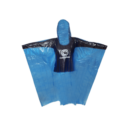 PONCHO DE EMERGENCIA  IMPERMEABLE PVC