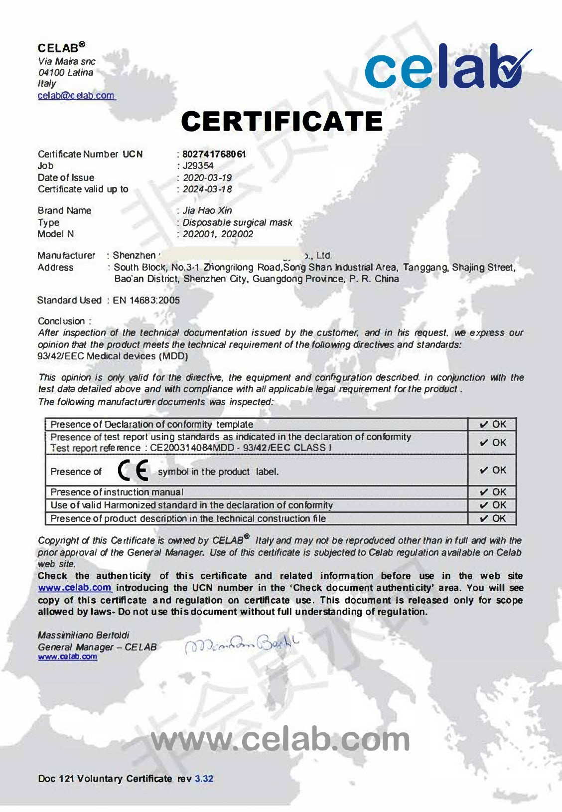 MASCARILLA PROTECTORA 3 CAPAS