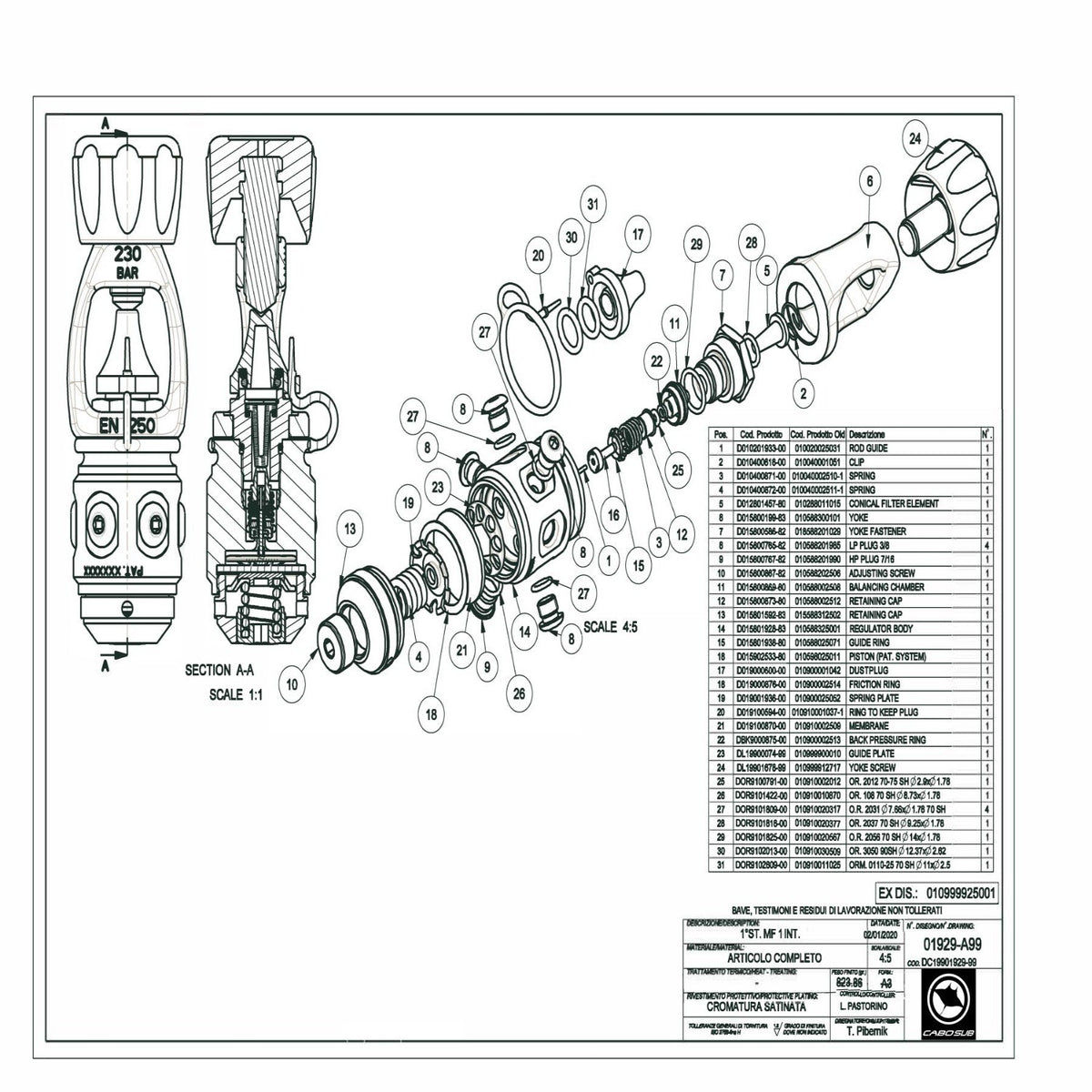 Regulador 1a Etapa MF1
