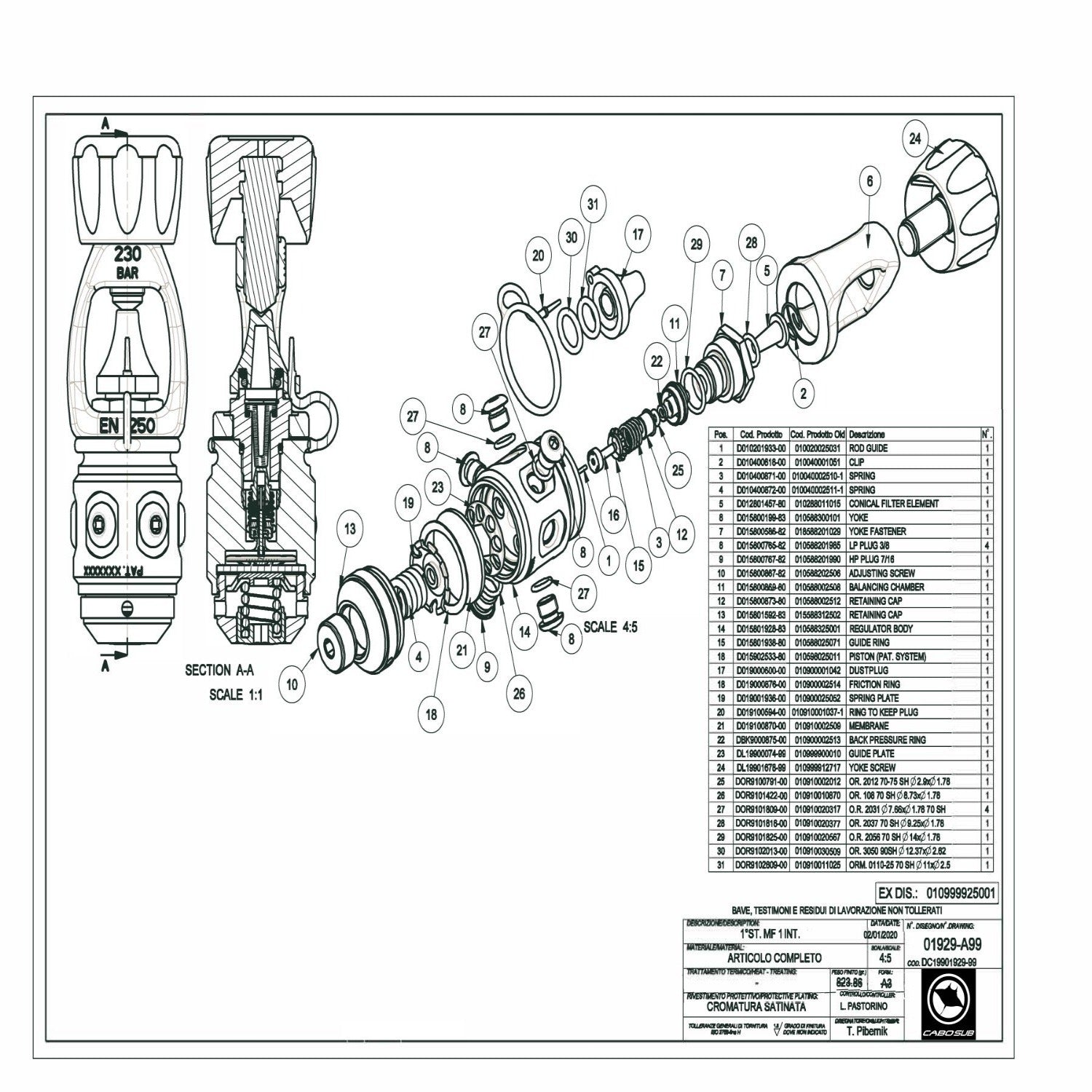 Regulador 1a Etapa MF1