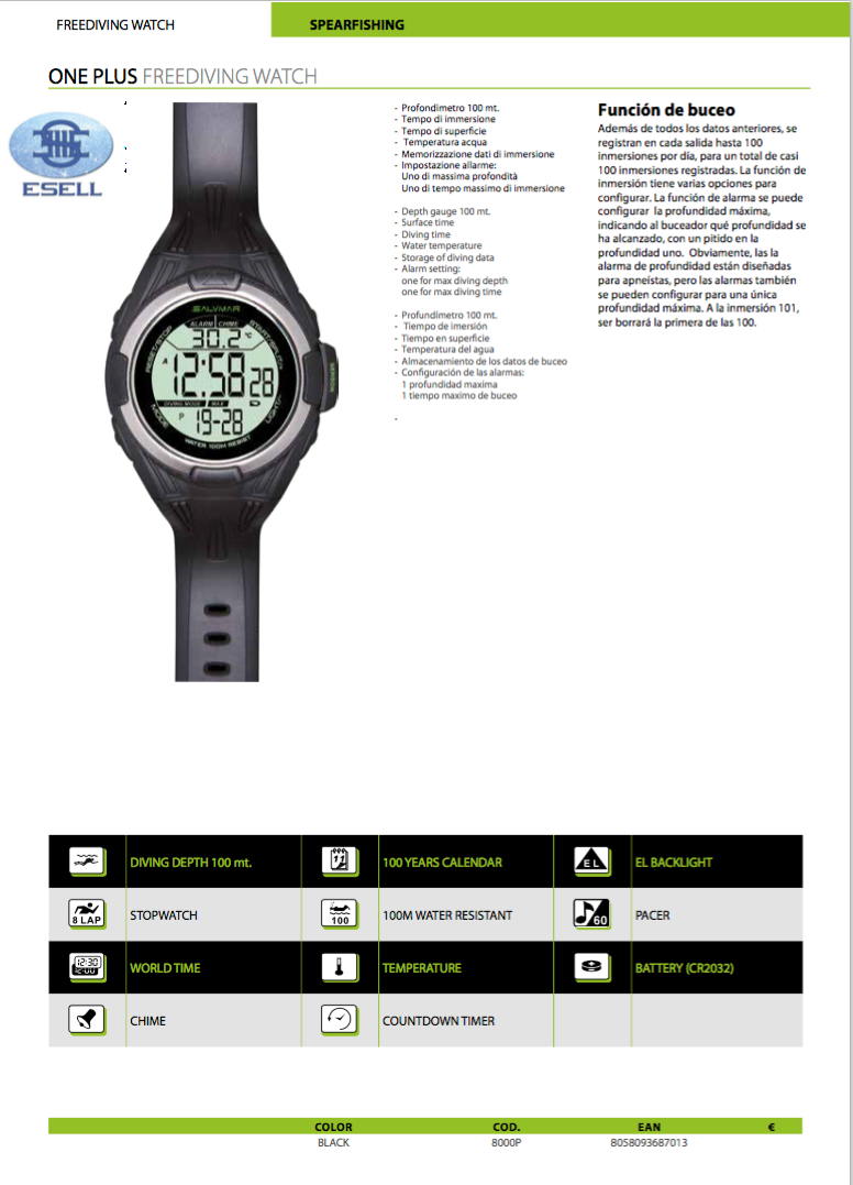 Salvimar 2025 one freediving