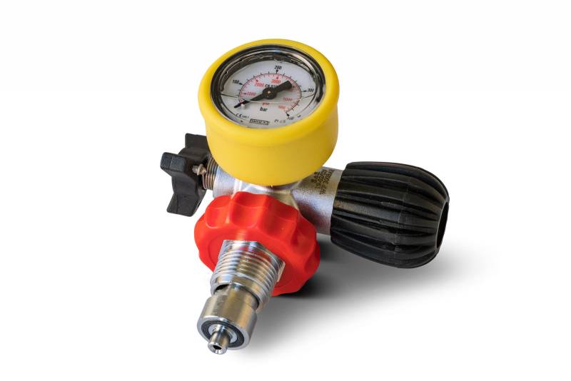 CONEXIÓN + MANOMETRO + DESPICHE DIN 300 BAR